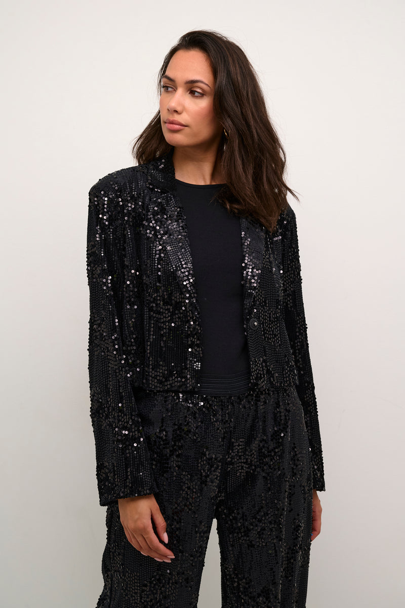 KAnicole Sequin Blazer