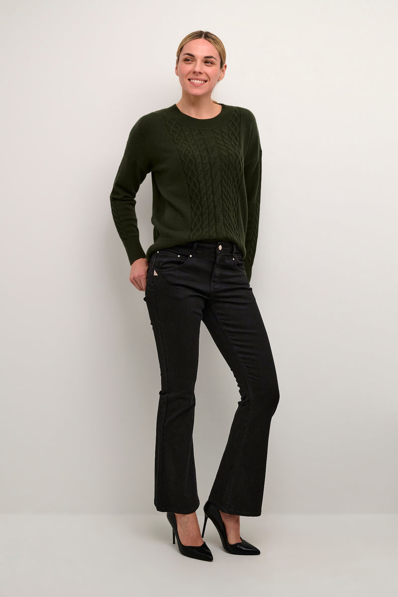 CRAmalie Bootcut gallabuxur - Shape Fit