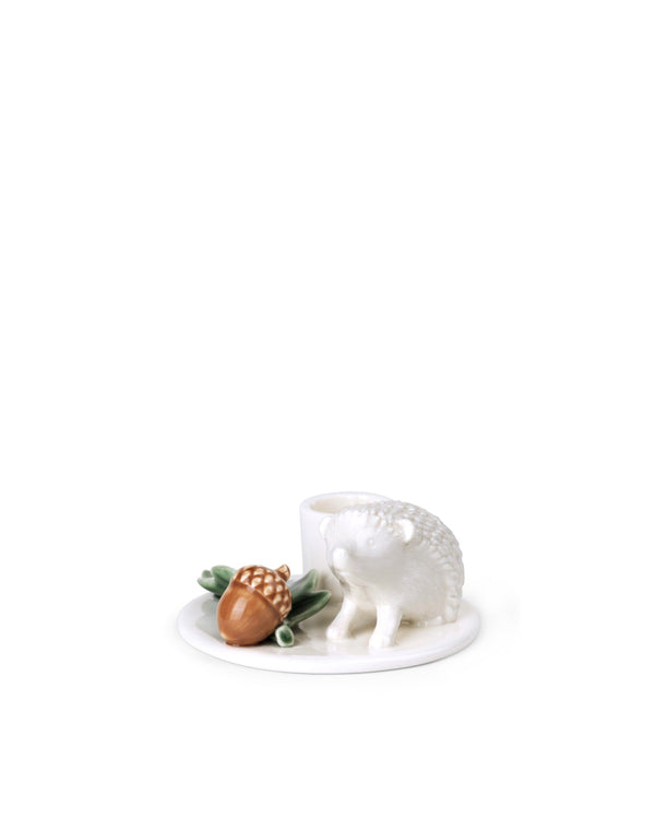 WINTER STORIES HEDGEHOG CANDLESTICK