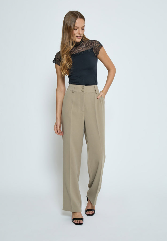 MSVANESSA SHORT SL HIGH NECK