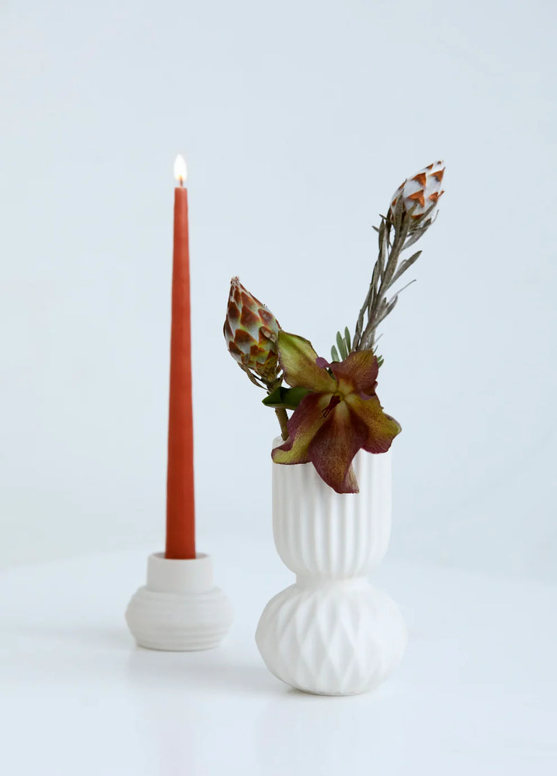 Samsurium Candlestack – White