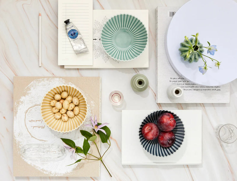 Samsurium Tableware, SNACK BOWL - CELADON