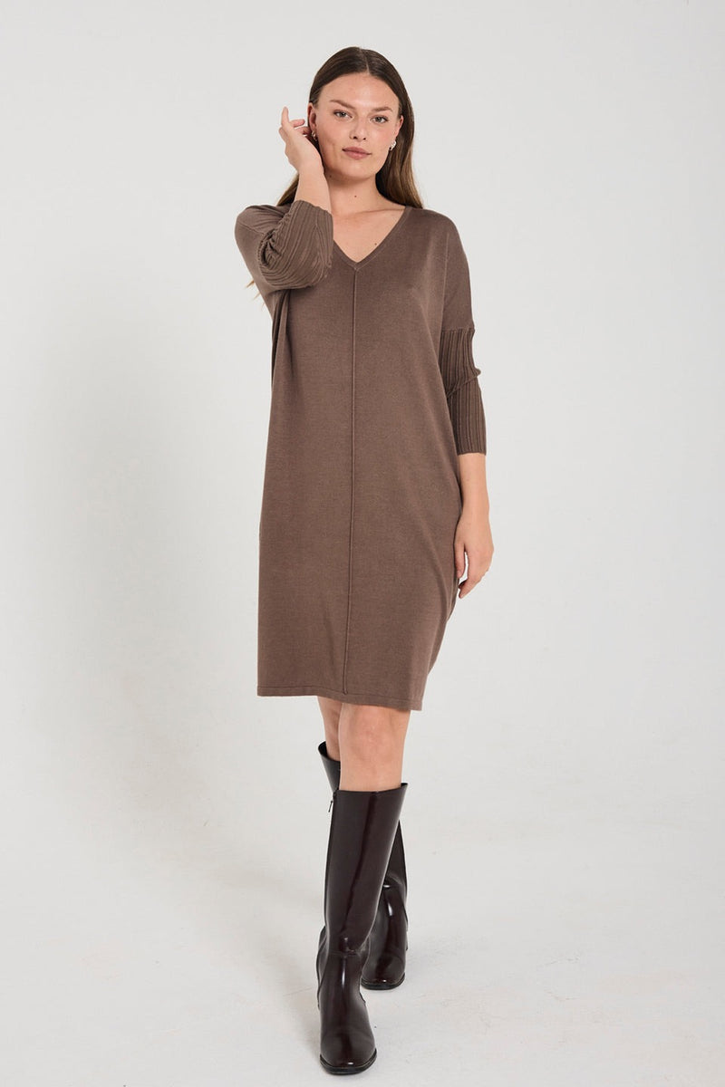 FQJone kjóll svartur