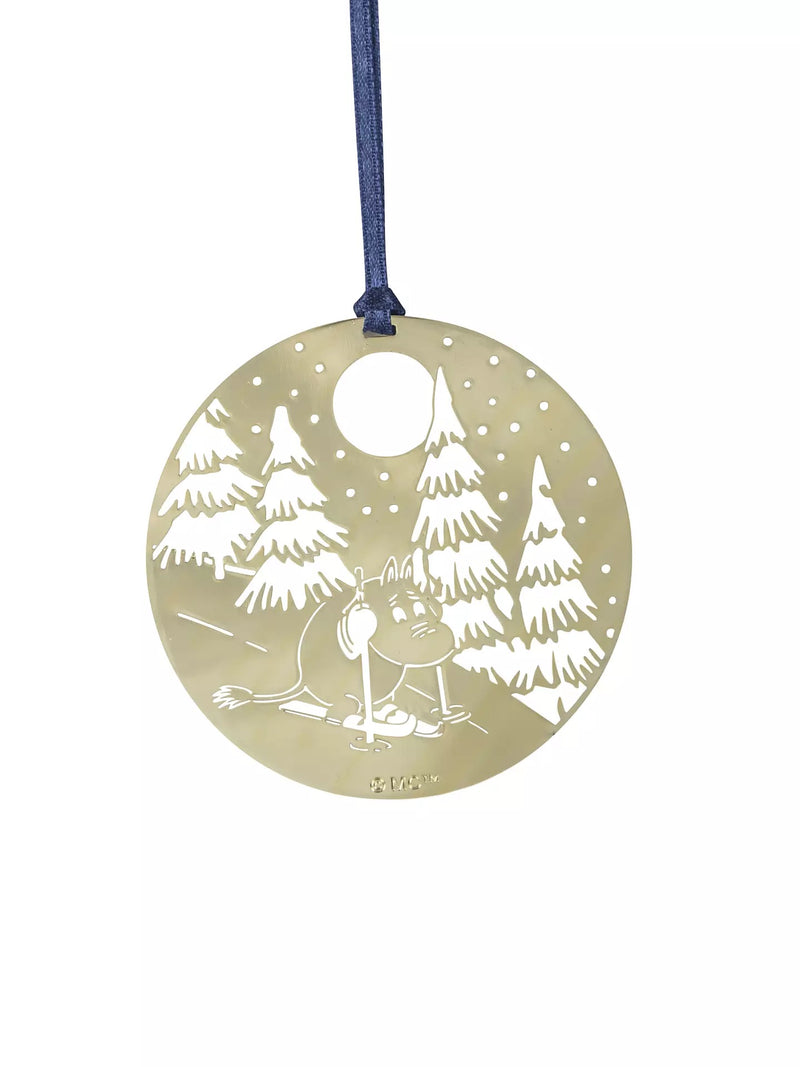 Skraut 8cm - Moomin Winter Gold