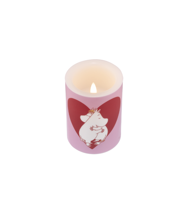 Led Moomin kerti 10cm - Heart