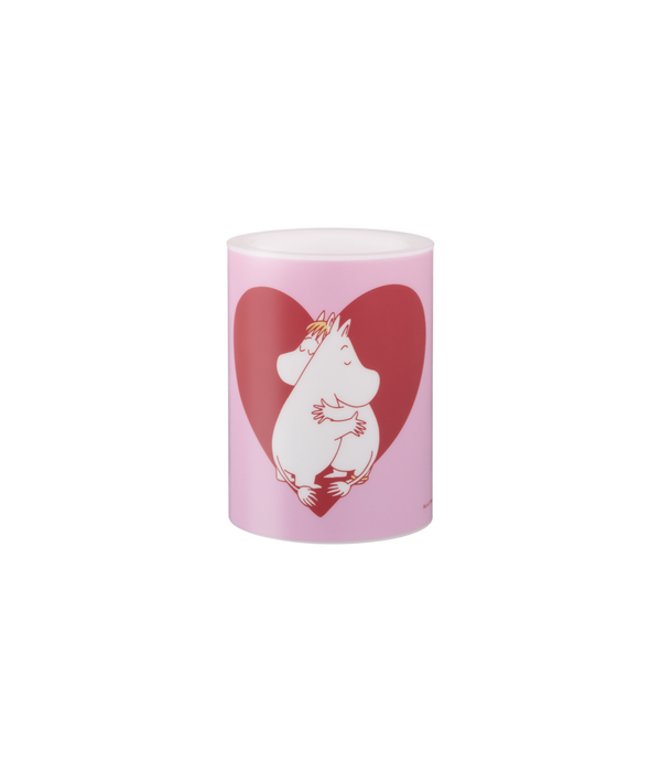 Led Moomin kerti 10cm - Heart