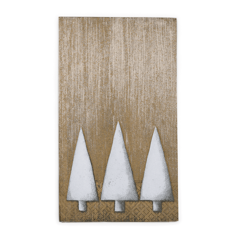 Hvít tré servíetta