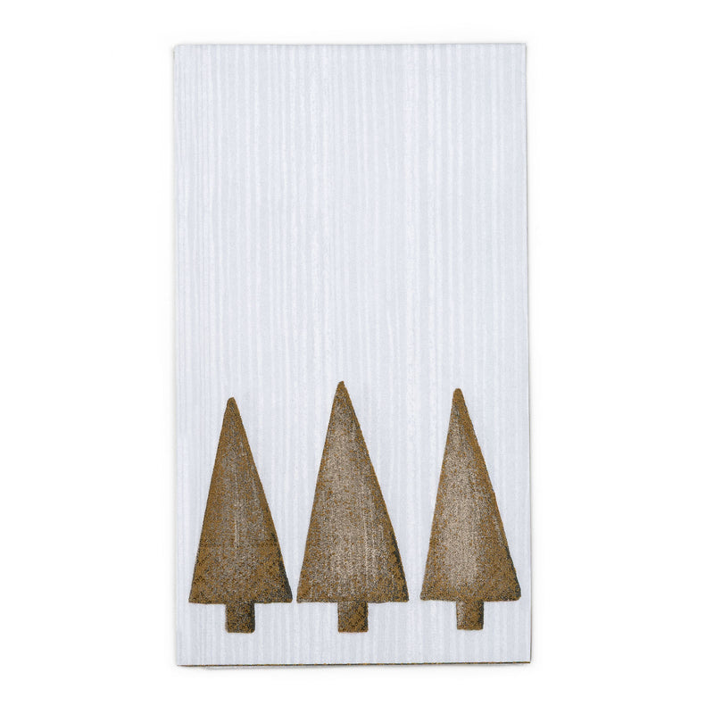 Hvít tré servíetta