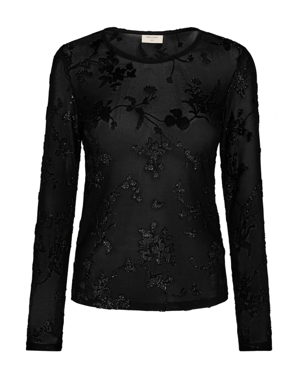 FQBiska blússa svört