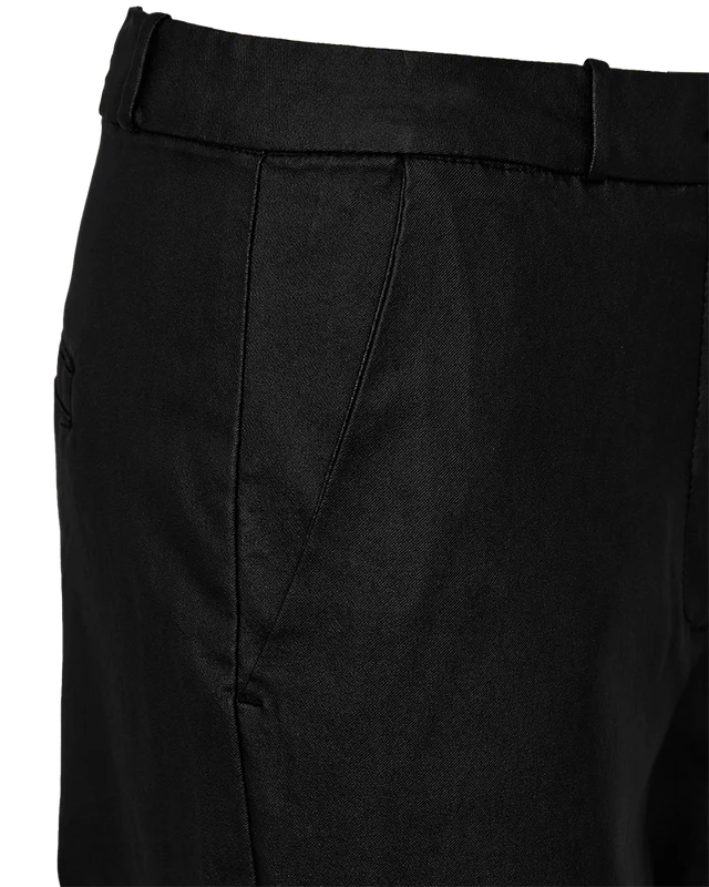 Solvej pleður buxur svartar