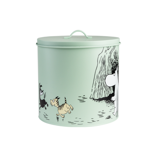 Moomin Pets Tin box Grænt